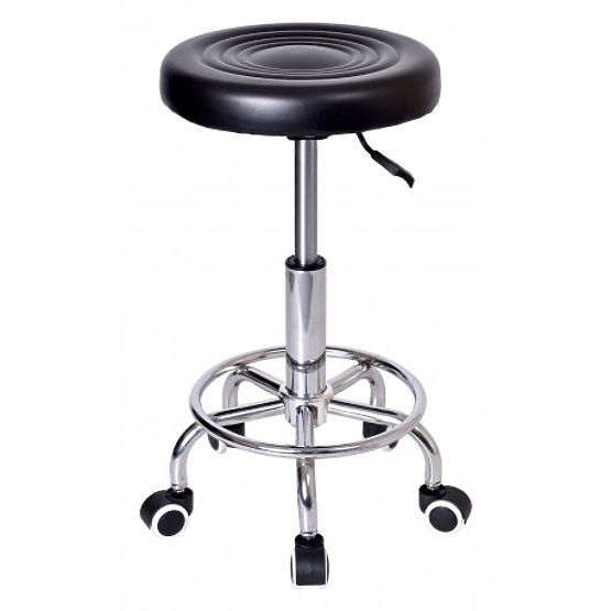 Cosmetic Hairdressing Stool Monza Black