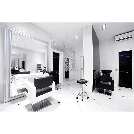 Cosmetic Hairdressing Stool Monza Black