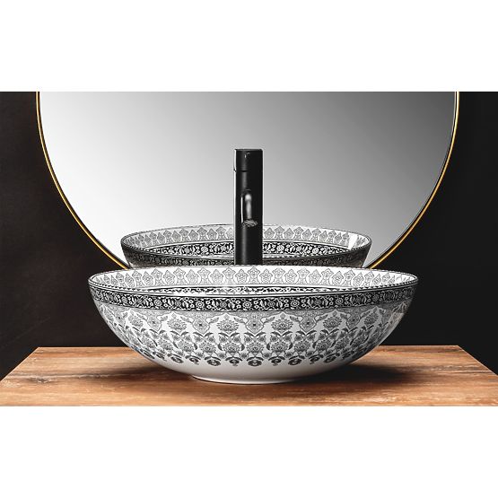 Countertop Basin Rea Arte Dark Gray