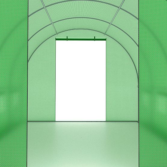 Cover for Foil Tunnel for Garden Greenhouse 2.5x4 m