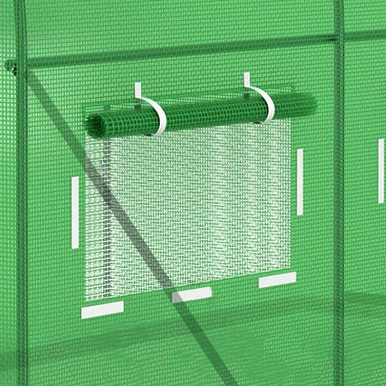 Cover for Foil Tunnel for Garden Greenhouse 2.5x4 m