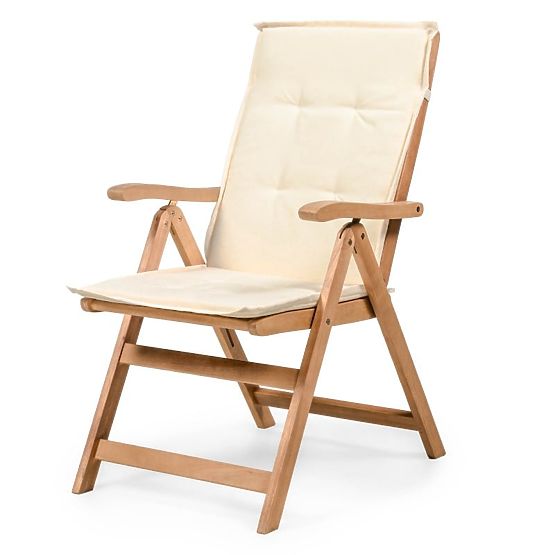 Cream Familis Garden Chair Cushion