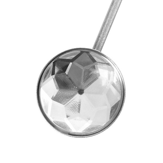 Cristal Moon Wall Clock - 50 cm