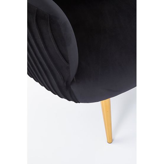 CROWN Relaxation Chair Black/Gold