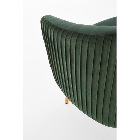 CROWN Relaxation Chair Dark Green / Gold