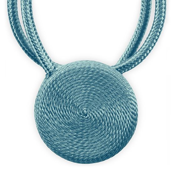 Curtains - Accessories CALGARY Light Blue ameliahome