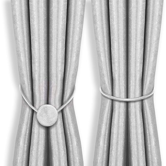 Curtains - Accessories CALGARY Light Blue ameliahome