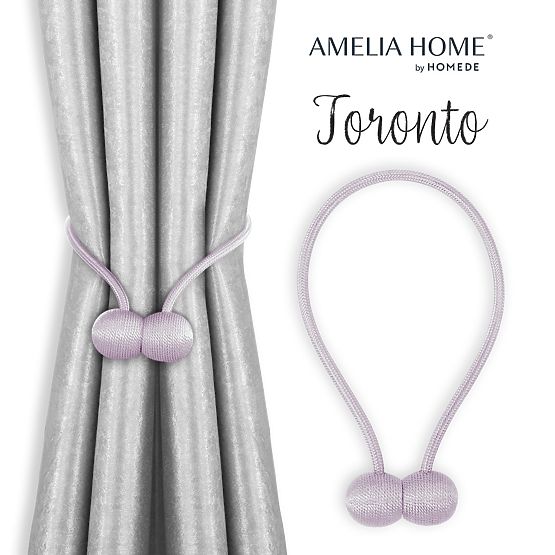 Curtains - Accessories TORONTO color lilac ameliahome