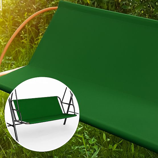Cushion for Garden Swing 127x100 cm Green MultiGarden