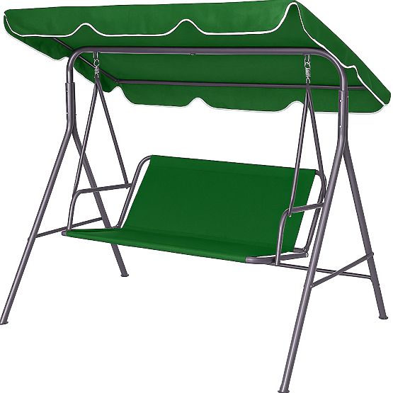 Cushion for Garden Swing 127x100 cm Green MultiGarden