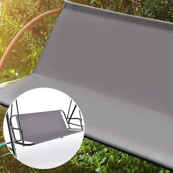 Cushion for Garden Swing 127x100 cm Grey MultiGarden