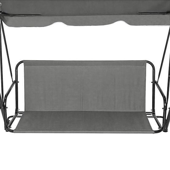 Cushion Pad for Garden Swing 140 x 100 cm Grey ModernHome