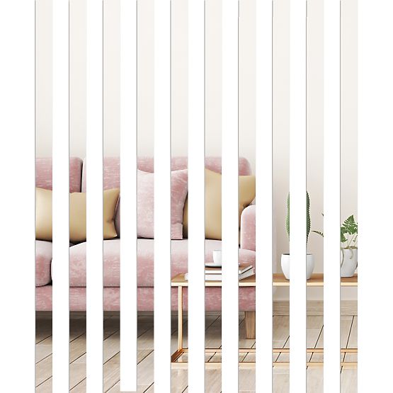 Decorative Acrylic Mirror Oblong 20 cm