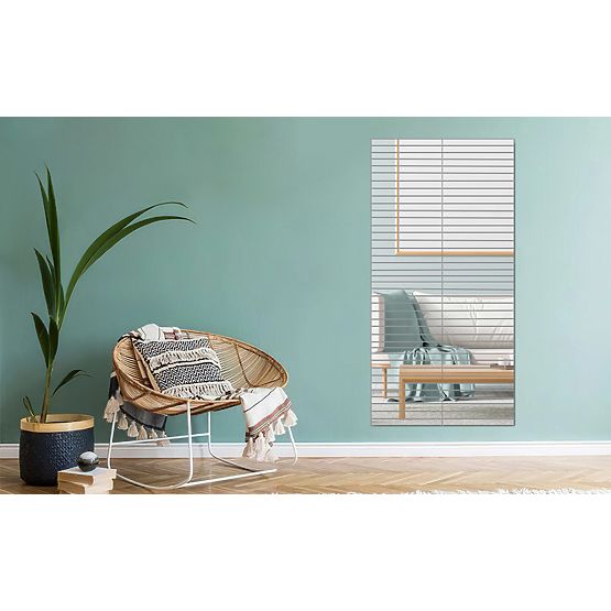 Decorative Acrylic Mirror Oblong 50 cm