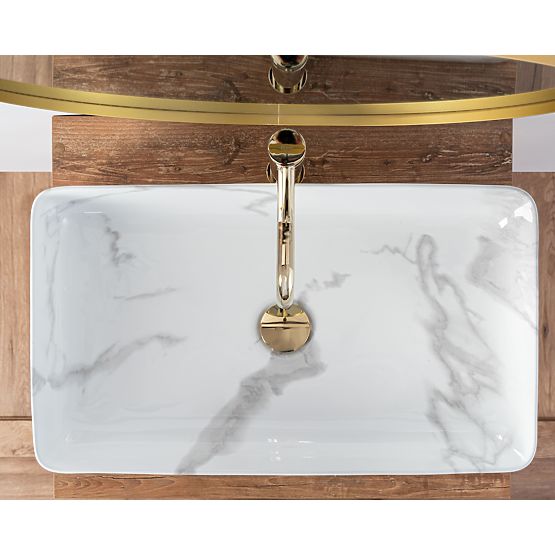 Denis Marmo Shiny Countertop Basin