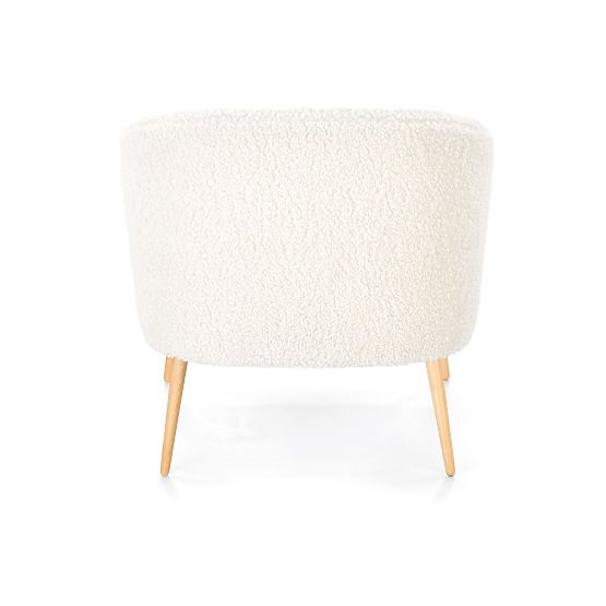 Design armchair GRIFON - cream