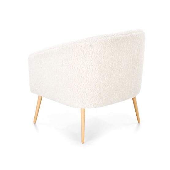 Design armchair GRIFON - cream