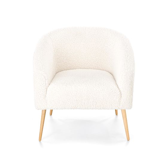 Design armchair GRIFON - cream
