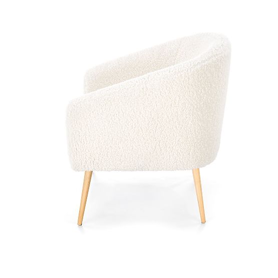 Design armchair GRIFON - cream