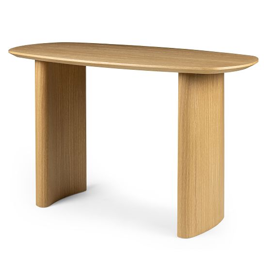 Desk/Console Oriento 120 cm, Natural Oak Veneer