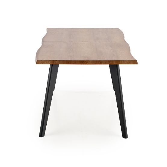 DICKSON Extendable Table 120-180/80 cm, Top - Natural, Legs - Black (2p=1pc)