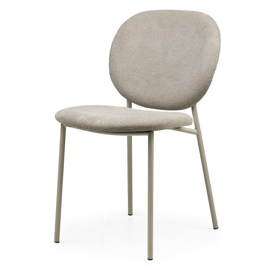 Dining Chair Alexa, Light Brown/Beige Legs