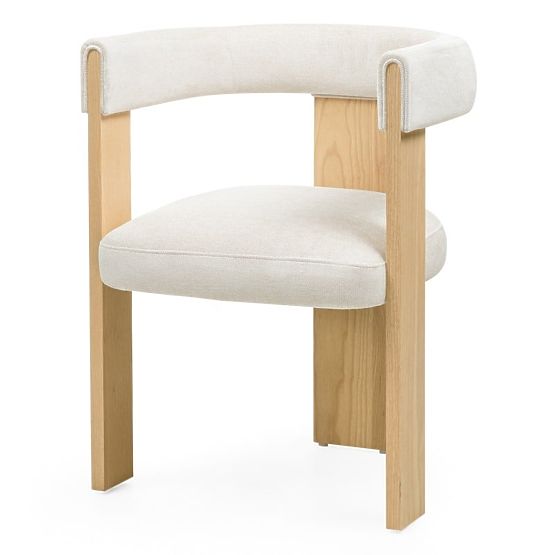 Dining Chair Bali, Beige/Ash