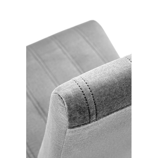 Dining Chair DIEGO 2 - Light Grey/Black