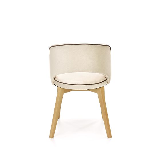 Dining Chair MARINO - Honey Oak/Cream