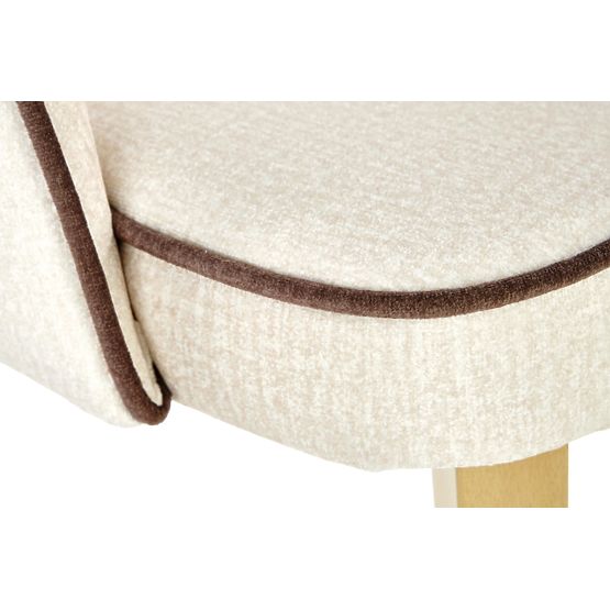 Dining Chair MARINO - Honey Oak/Cream