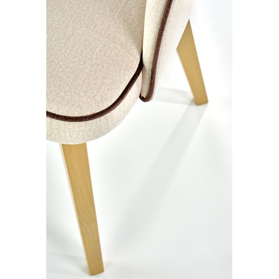 Dining Chair MARINO - Honey Oak/Cream