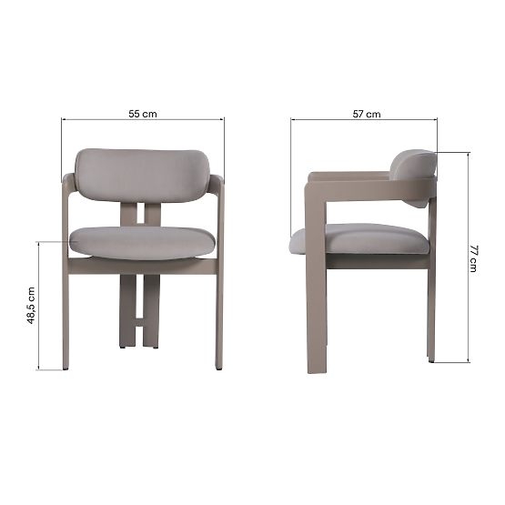 Dining Chair Noa, Beige