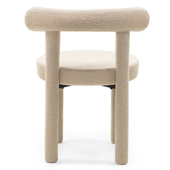Dining Chair Pedro 2.0, Beige, Boucle
