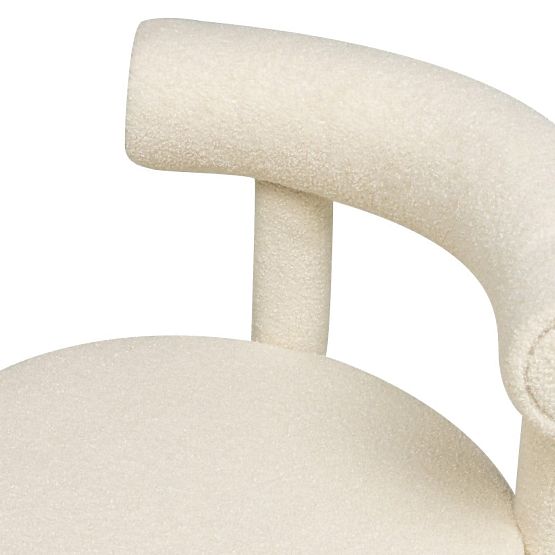 Dining Chair Pedro 2.0, Cream, Boucle