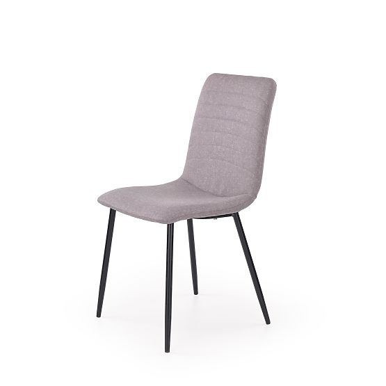 Dining Chair Sofie - Grey, Upholstered