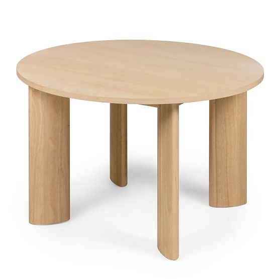 Dining Table Bali 120 cm, Round, Cream White