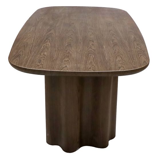 Dining Table Jalo 200x100 cm, Dark Walnut