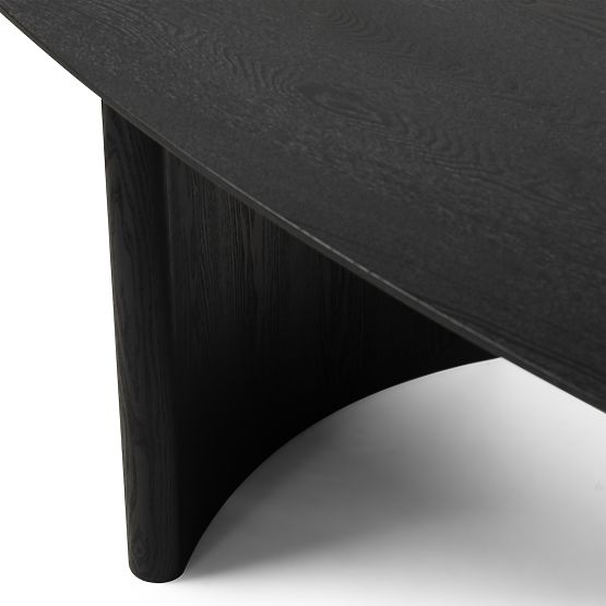 Dining Table Oriento 200 cm, Oval, Ash Veneer