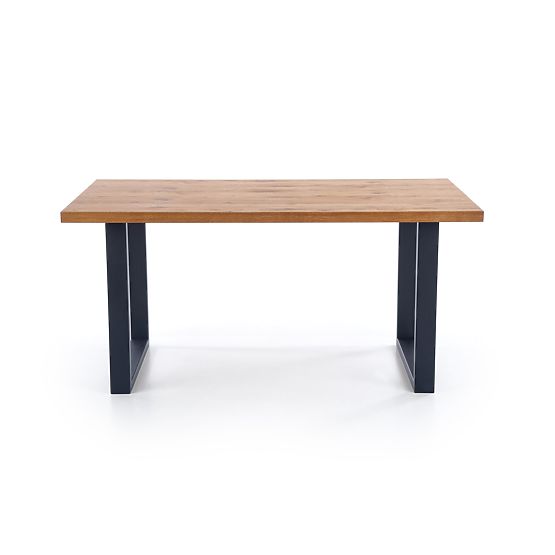 Dining Table PEREZ - Light Oak/Black