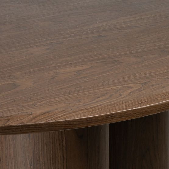 Dining Table Vesper 140 cm, Dark Walnut