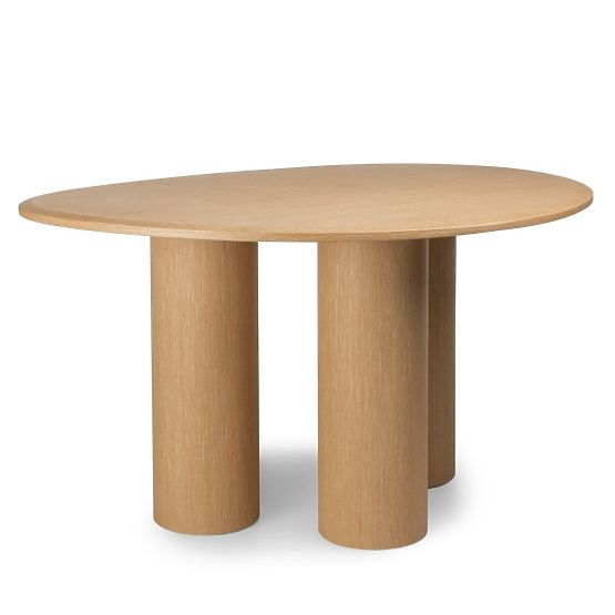 Dining Table Vesper 140 cm, Natural Oak