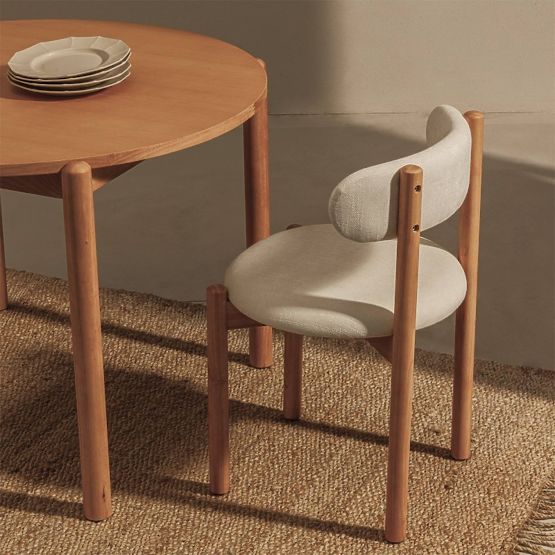 Dining Table Yoko 110.5 cm, Round, Natural