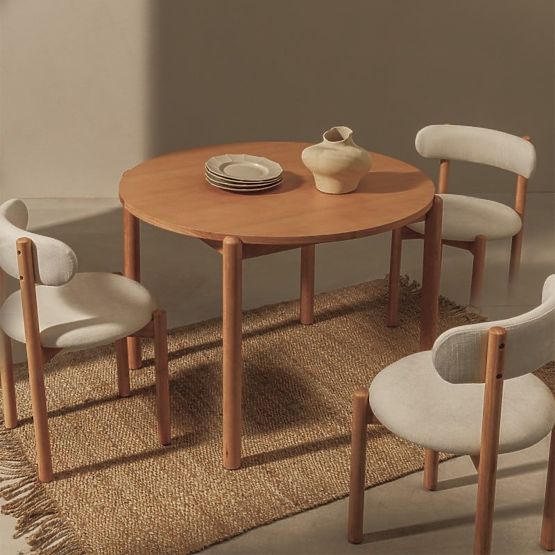 Dining Table Yoko 110.5 cm, Round, Natural