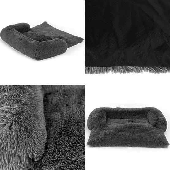DOG BED FOR SOFA PJ-025 DARK GRAY M