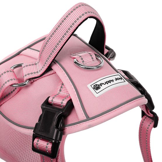 Dog Leash and Harness PJ-064 Pink XL