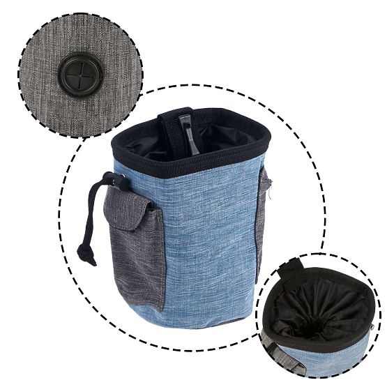 Dog Treat Bag MAILO Blue