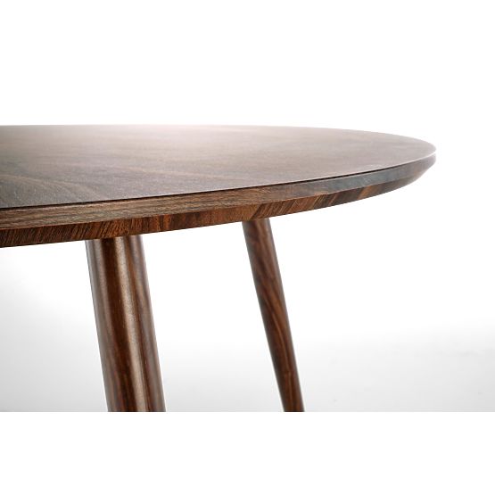 DOMENICO Table Top - Walnut, Legs - Walnut / Gold (2p=1pc)