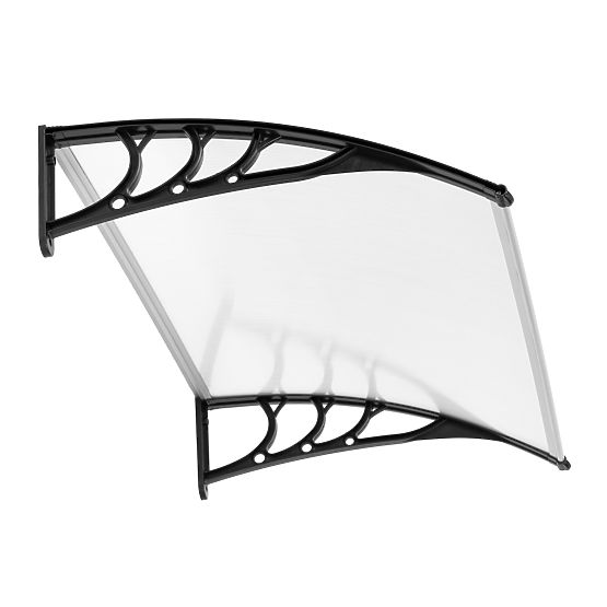 Door Canopy 100x80 cm Polycarbonate Cover 100x80 cm