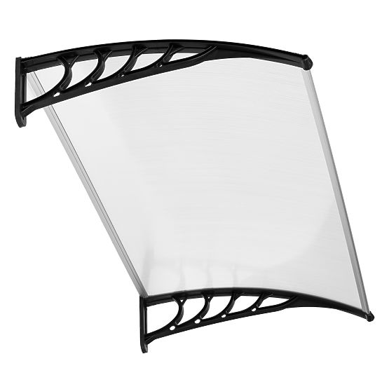 Door Canopy 120x100 cm Shelter Protection Polycarbonate