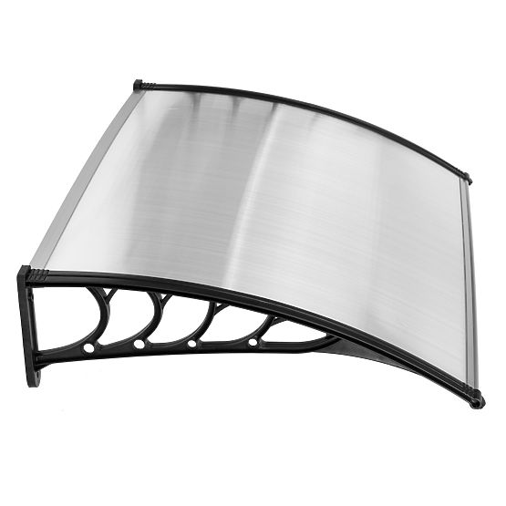 Door Canopy 120x100 cm Shelter Protection Polycarbonate